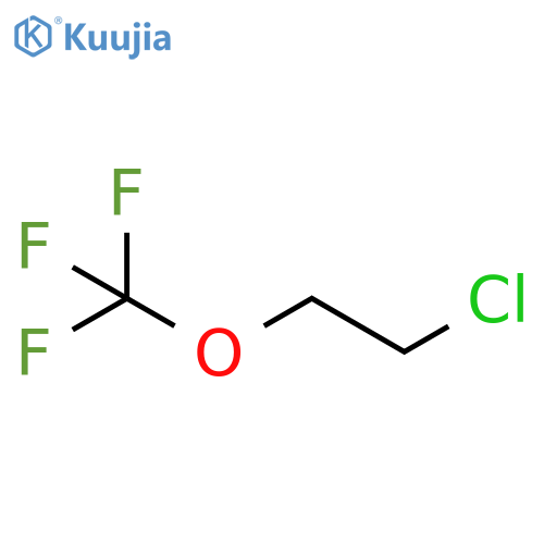 1-Chloro-2-(trifluoromethoxy)ethane structure