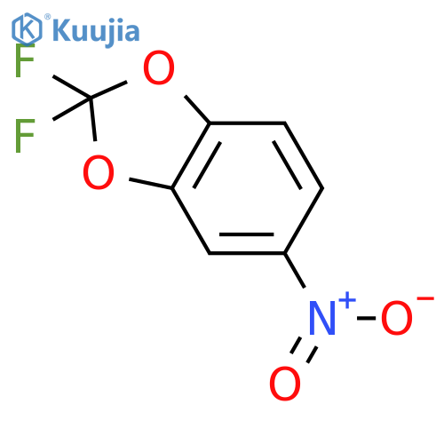 2,2-Difluoro-5-nitrobenzodioxole structure