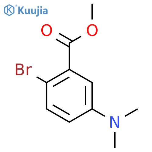 Methyl 2-bromo-5-(dimethylamino)benzoate structure