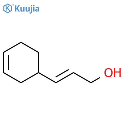 3-(cyclohex-3-en-1-yl)prop-2-en-1-ol structure