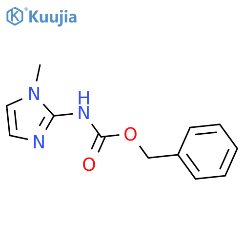 benzyl N-(1-methyl-1H-imidazol-2-yl)carbamate structure