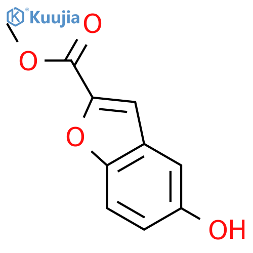Methyl 5-hydroxybenzofuran-2-carboxylate structure