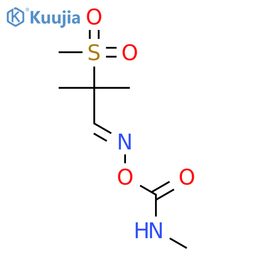Aldicarb sulfone structure