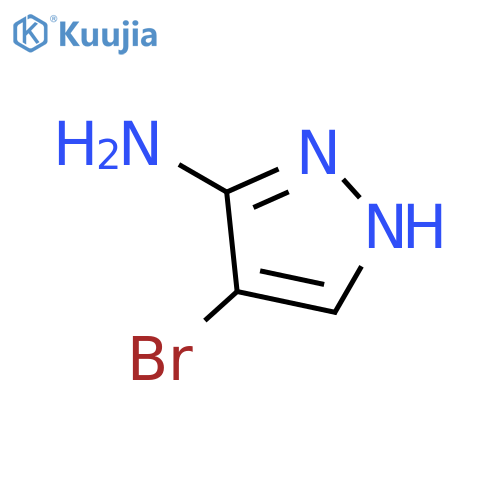 4-Bromo-1H-pyrazol-3-amine structure