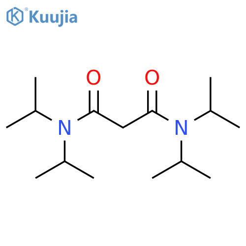 Propanediamide, N,N,N',N'-tetrakis(1-methylethyl)- structure