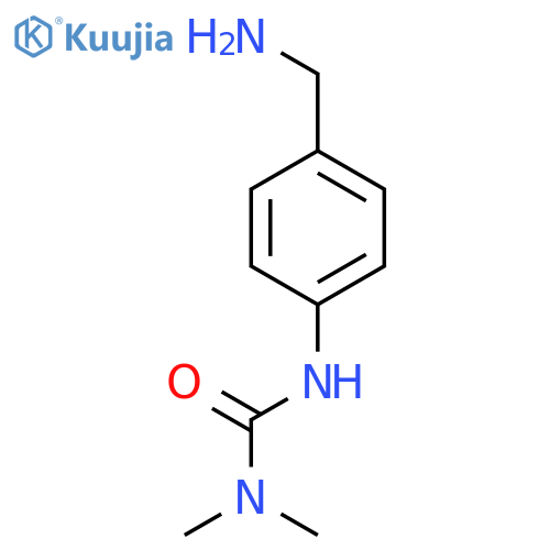1-4-(aminomethyl)phenyl-3,3-dimethylurea structure