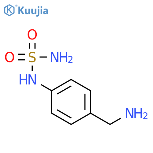 Sulfamide, [4-(aminomethyl)phenyl]- (9CI) structure