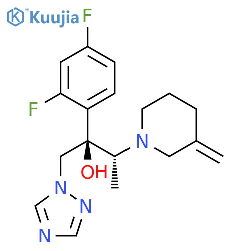 (2R,3R)-2-(2,4-Difluorophenyl)-3-(3-methylenepiperidin-1-yl)-1-(1H-1,2,4-triazol-1-yl)butan-2-ol structure