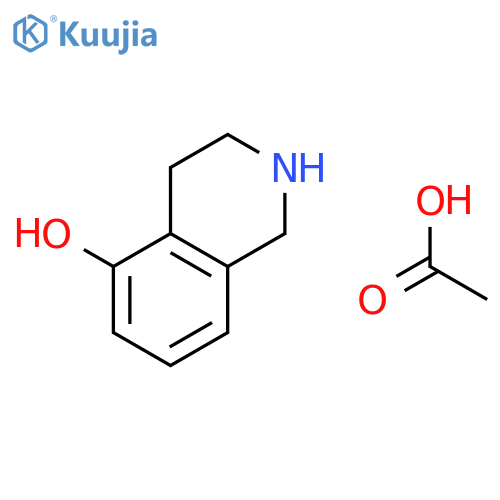 1,2,3,4-Tetrahydro-5-isoquinolinol Acetate structure