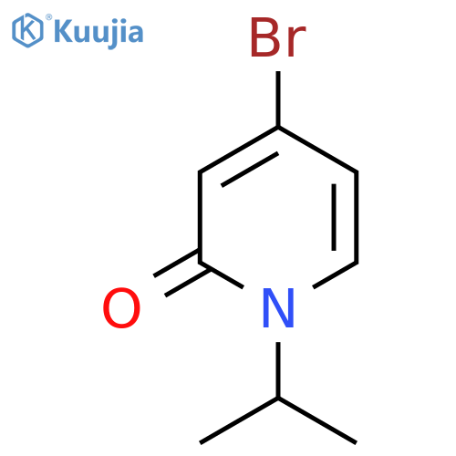 4-bromo-1-isopropylpyridin-2-one structure