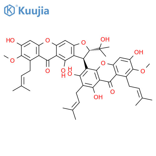 Cratoxyxanthone structure