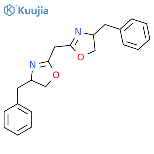 (4R,4'R)-2,2'-Methylenebis[4,5-dihydro-4-(phenylmethyl)oxazole] structure