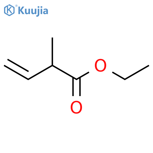 3-Butenoicacid, 2-methyl-, ethyl ester structure