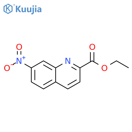ethyl 7-nitroquinoline-2-carboxylate structure