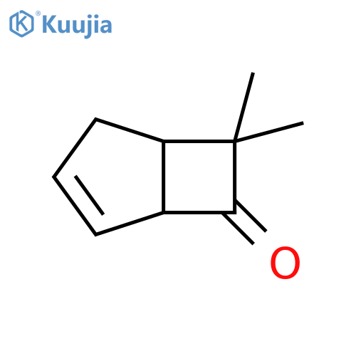 7,7-Dimethylbicyclo[3.2.0]hept-3-en-6-one structure