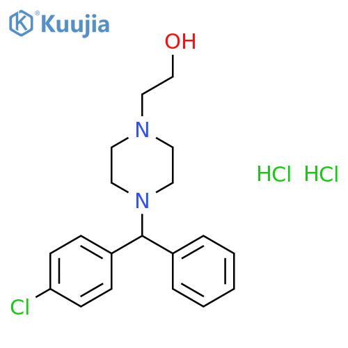 4-(p-Chloro-a-phenylbenzyl)-1-piperazineethanol Dihydrochloride structure