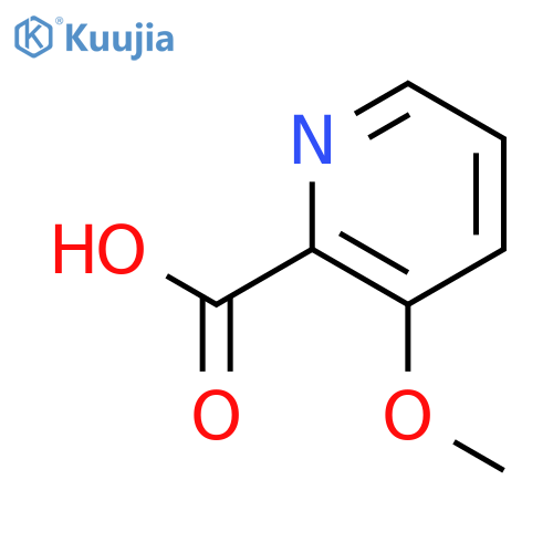 3-Methoxypicolinic Acid structure