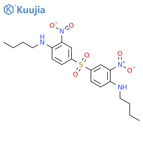 Aniline,4,4'-sulfonylbis[N-butyl-2-nitro- (8CI) structure