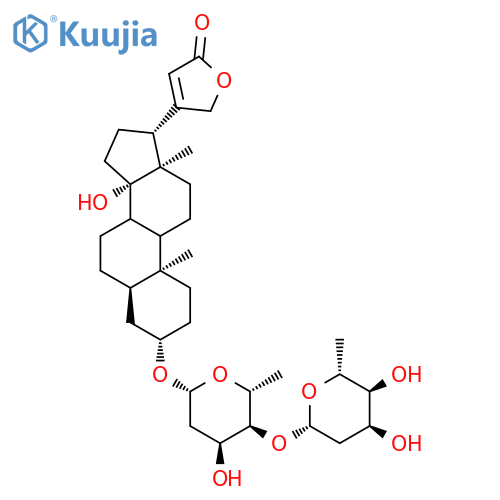 Des-(2-Methyl-6-tetrahydro-pyran-3,4-diol) Digitoxin structure