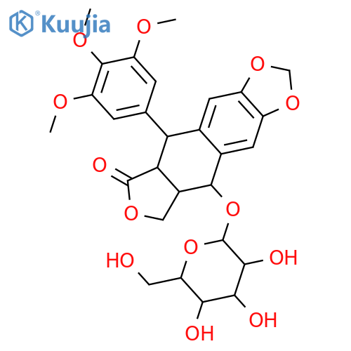Podophyllotoxin glucoside structure