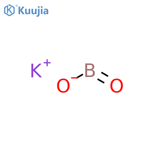 Boric acid (HBO2),potassium salt, hydrate (3:4) (8CI,9CI) structure