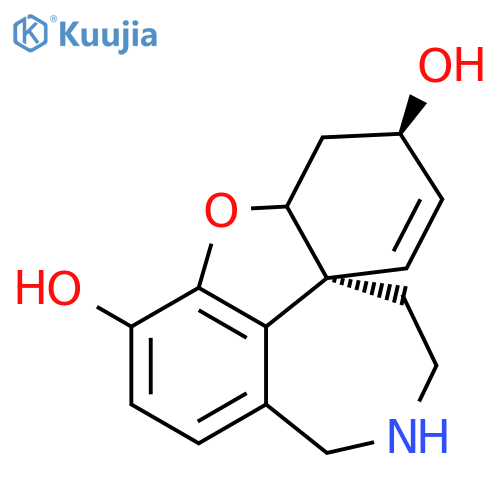 (1S,14R)-11-Oxa-4-azatetracyclo[8.6.1.01,12.06,17]heptadeca-6(17),7,9,15-tetraene-9,14-diol structure