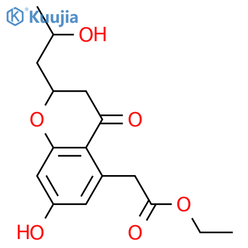 Corynechromone E; Et ester structure