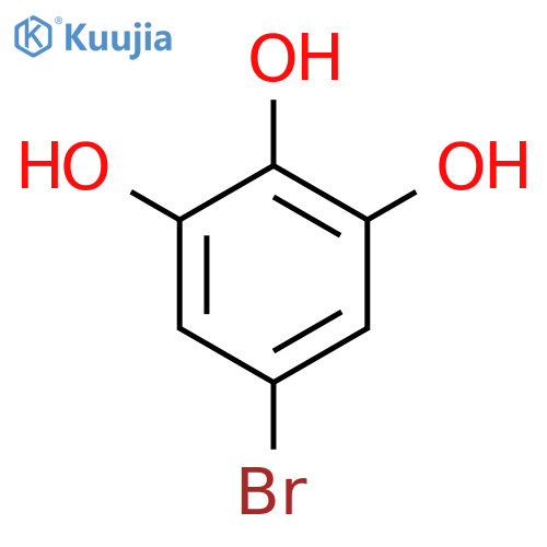 5-Bromobenzene-1,2,3-triol structure
