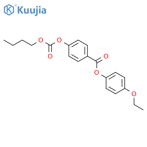 4-Ethoxyphenyl 4-((butoxycarbonyl)oxy)benzoate structure