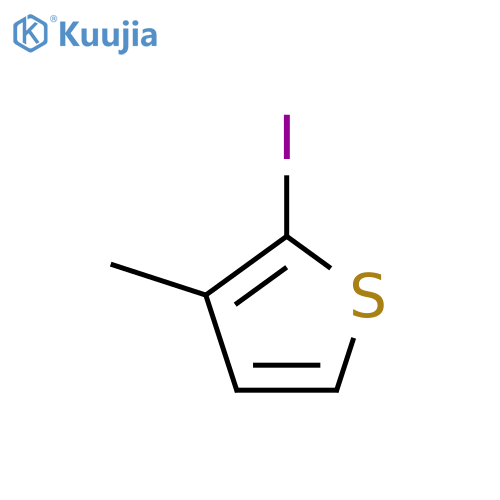 2-iodo-3-methylthiophene structure