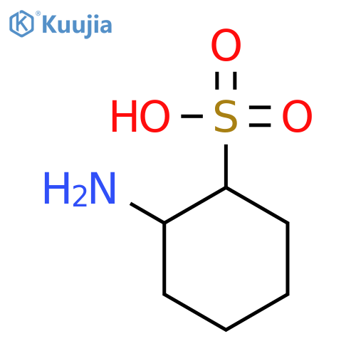 Cyclohexanesulfonicacid, 2-amino- structure