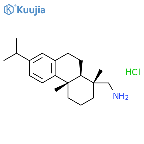 Leelamine hydrochloride structure