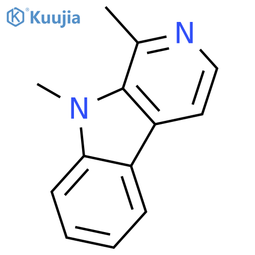 1,9-dimethyl-9H-Pyrido[3,4-b]indole structure