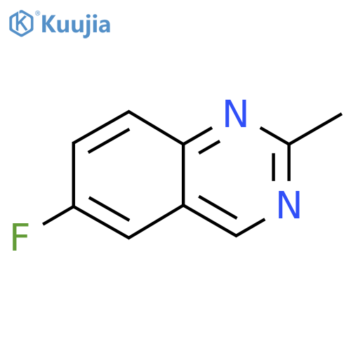 6-Fluoro-2-methylquinazoline structure
