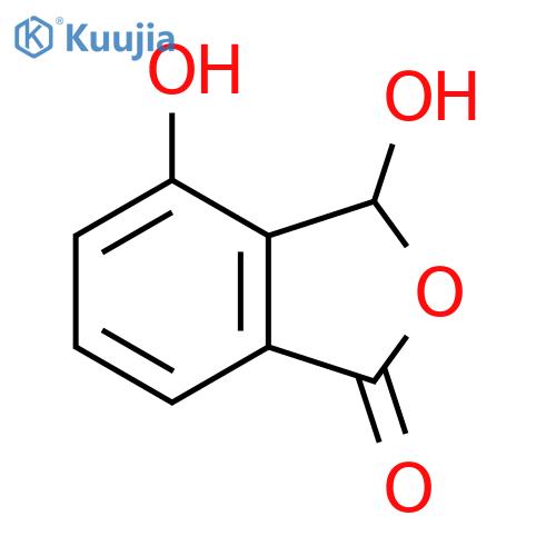 3,\u200b4-\u200bDihydroxy-1(3H)\u200b-isobenzofuranone structure