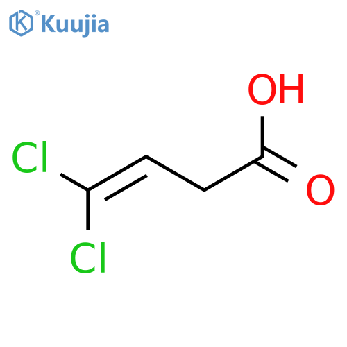 4,4-Dichlorobut-3-enoic Acid structure