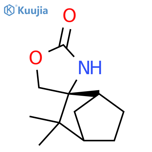 (2R)-3,3-Dimethyl-2'H-spiro[bicyclo[2.2.1]heptane-2,4'-[1,3]oxazolidin]-2'-one structure