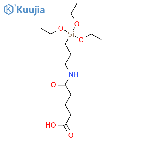 Pentanoic acid, 5-oxo-5-[[3-(triethoxysilyl)propyl]amino]- structure