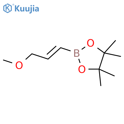 (E)-3-Methoxy-1-Propen-1-Ylboronic Acid,Pinacol Ester structure