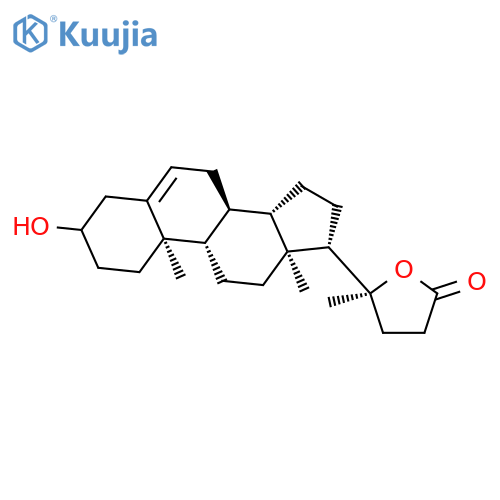 Chol-5-en-24-oic acid,3b,20-dihydroxy-, g-lactone (8CI) structure