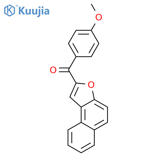 Methanone, (4-methoxyphenyl)naphtho[2,1-b]furan-2-yl- structure
