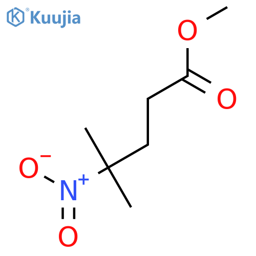 Methyl 4-methyl-4-nitropentanoate structure