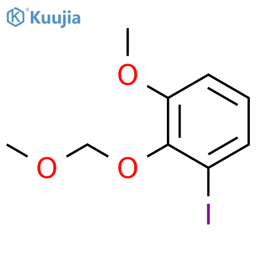 1-iodo-3-methoxy-2-(methoxymethoxy)benzene structure