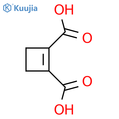 cyclobut-1-ene-1,2-dicarboxylic acid structure