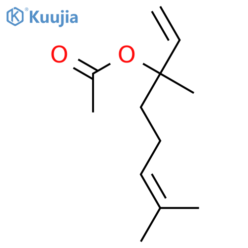 1,6-Octadien-3-ol,3,7-dimethyl-, 3-acetate, (3R)- structure