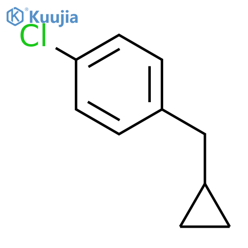 1-Chloro-4-(cyclopropylmethyl)benzene structure