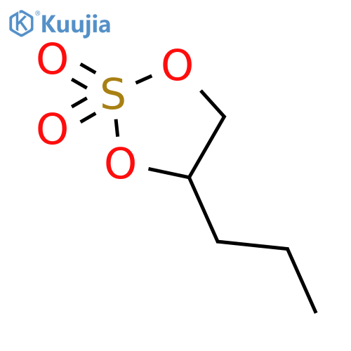 1,3,2-Dioxathiolane, 4-propyl-, 2,2-dioxide structure