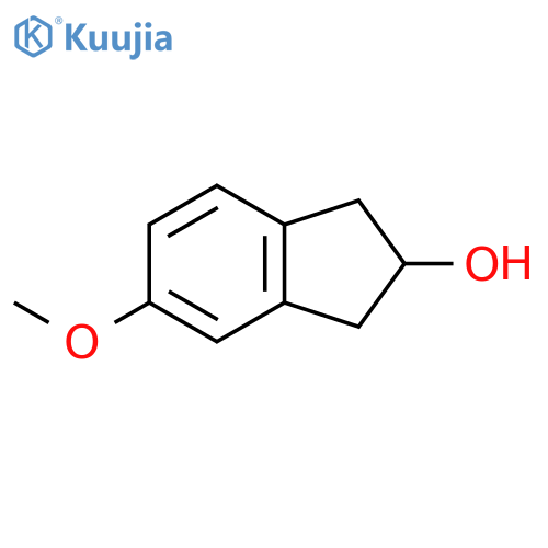 5-methoxy-2,3-dihydro-1H-inden-2-ol structure
