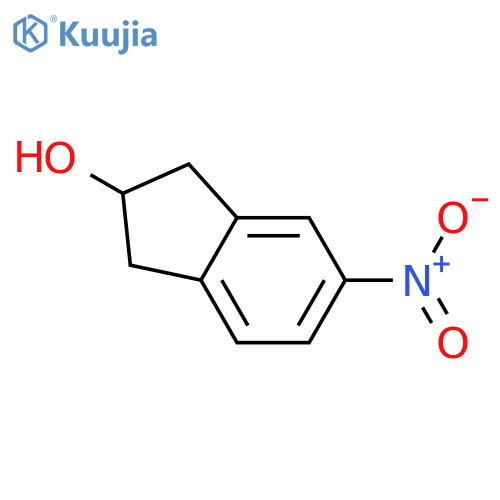 2-Hydroxy-5-nitroindane structure
