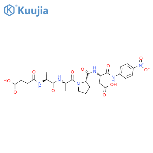 SUC-ALA-ALA-PRO-ASP-PNA structure